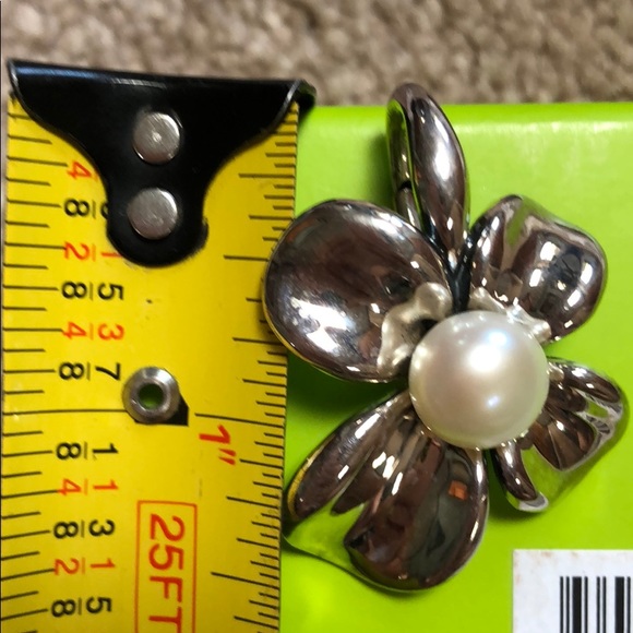 Silver flower pendant. - Picture 5 of 5